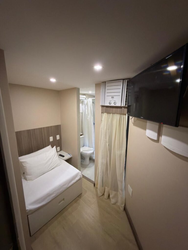 Quarto Cápsula do Pajuçara Praia Hotel em Maceió
