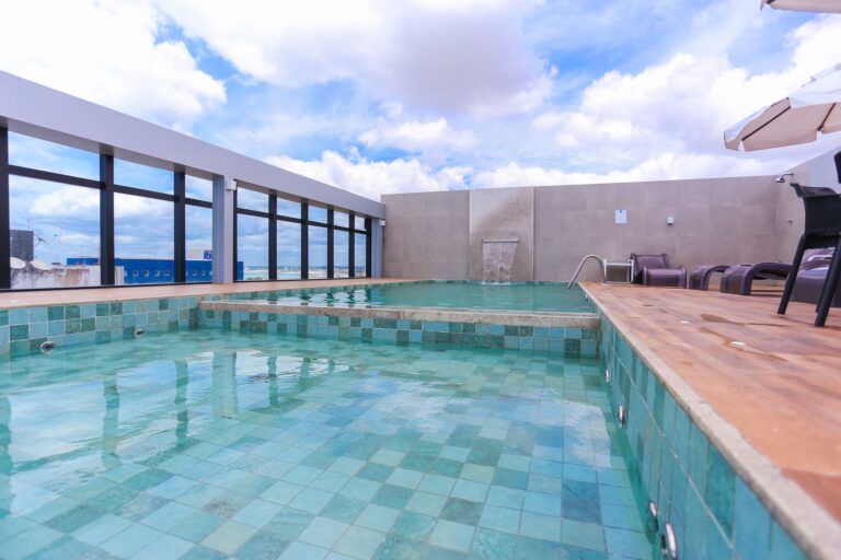 Cobertura panorâmica do Pajuçara Praia Hotel em Maceió